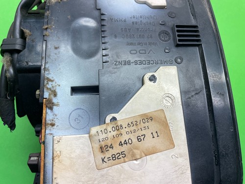 Cuadro instrumentos Mercedes Benz W124 1244406711 110008652029 120109012131 - Picture 3 of 3