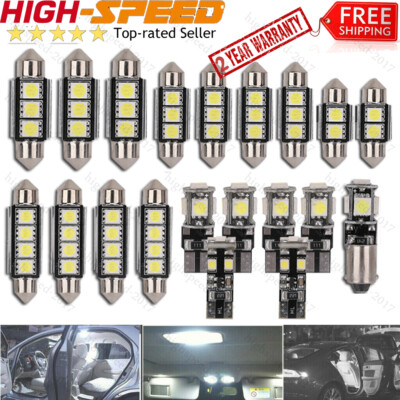 Für AUDI A4 B8 8K Limo LED Innenraumbeleuchtung Birne Lampen SMD Weiß Limousine