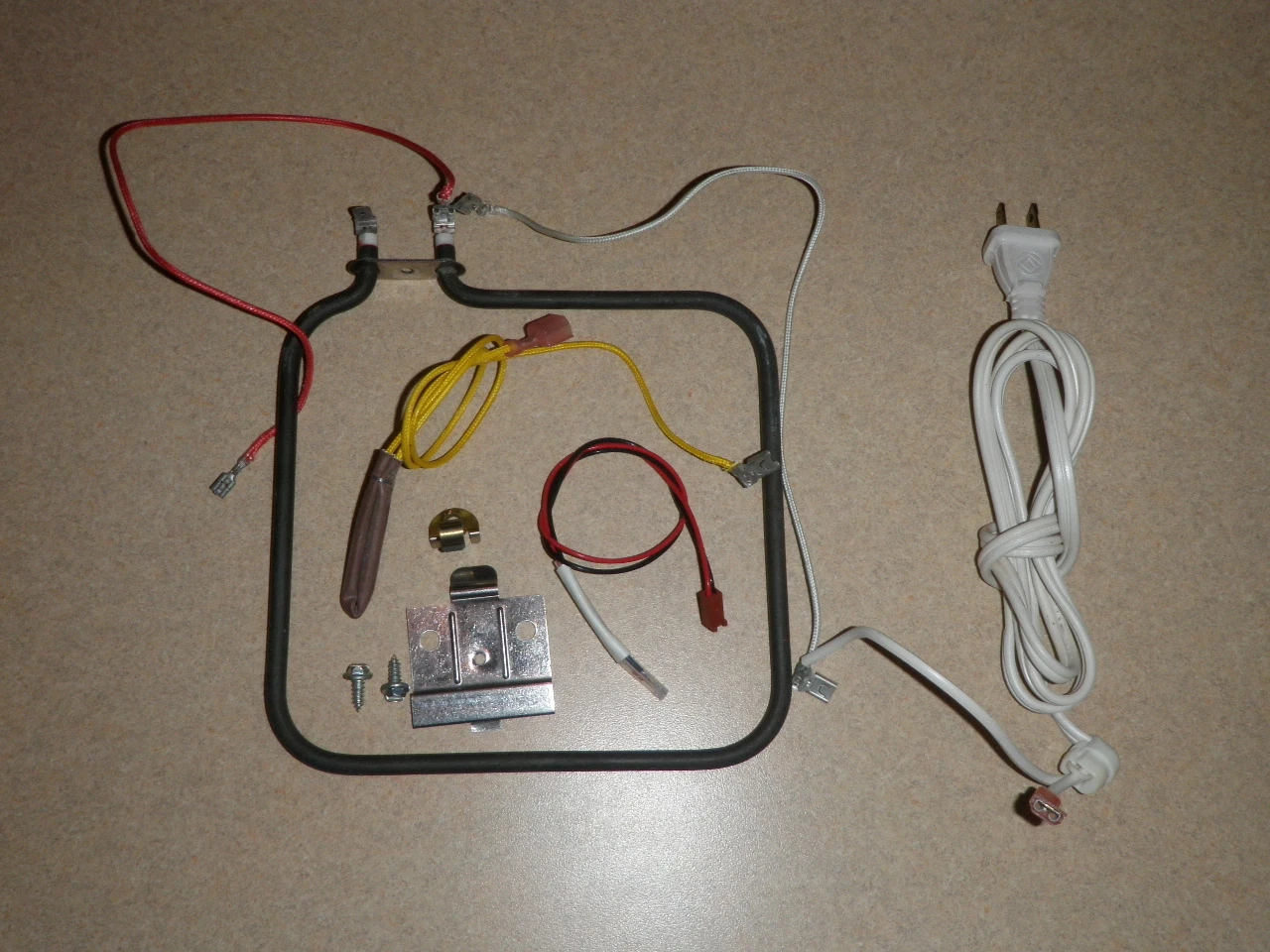 West Bend 41040X Breadmaker Power Cord, Fuse, Sensor, Heat Element