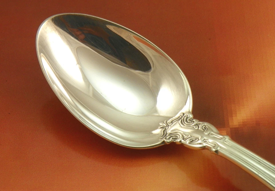 Hermosa cucharadita Gorham Chantilly de plata esterlina 5,75" sin mono post-1940 Foto 2 de 4