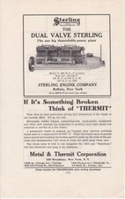 1920 Sterling Navy Boat Engine Print-Ad/  300HP
