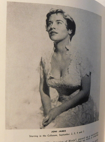 Feria Estatal de Michigan 1955 Programa Ella Fitzgerald Joni James Gail Davis Lechoso etc. - Imagen 4 de 8