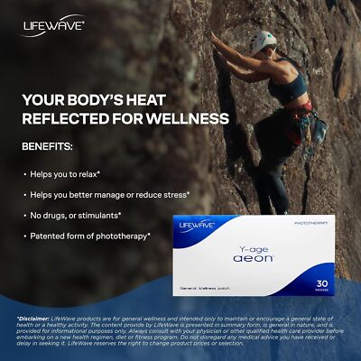 5Packs LifeWave X39 Patches + X49 Patches + AEON