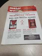 Vintage 1958 Marvel Mystery  Oil Advertising  Motor Book