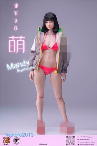 1/6 I8-H004 Mandy Beauty Girl Head Sculpt For 12" Female Phicen TBL Figure Body - 第 2/27 張圖片