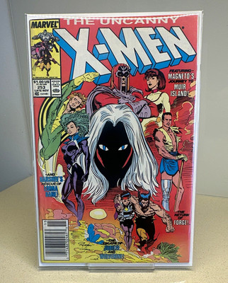Marvel The Uncanny X-Men #253 US Comic Newsstand Variante 1991 Claremont