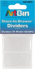 ArtBin 6810PC Divider 10-Pack for 6830PC Store In Drawer translucent 