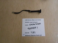 90242A 1 Mariner Mercury 1984 50hp 4cyl choke knob T21