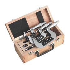 Image of Sealey Metric Micrometer Set 3pc