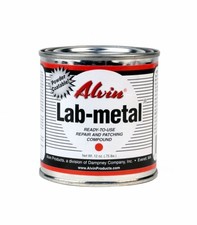 Alvin 12 oz Lab Metal Durable Economical Dent Filler & Patching Compound Epoxy