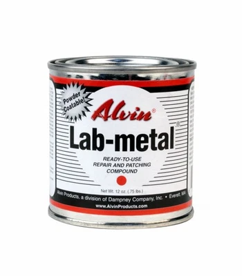 ALVIN PRODUCTS Alvin 12 oz Lab Metal Durable Economical Dent Filler & Patching Compound Epoxy
