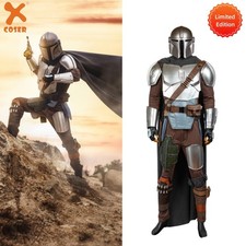 Xcoser SW The Mandalorian Cosplay Costume Beskar Steel Armor Costume Fell Set