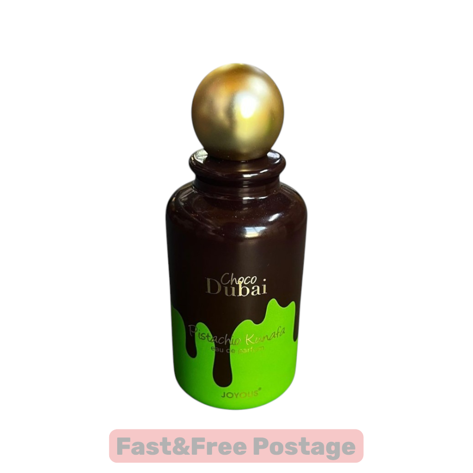 Dubai Chocolate Perfume Pistachio Kunafa 100ml Unisex Fragrance