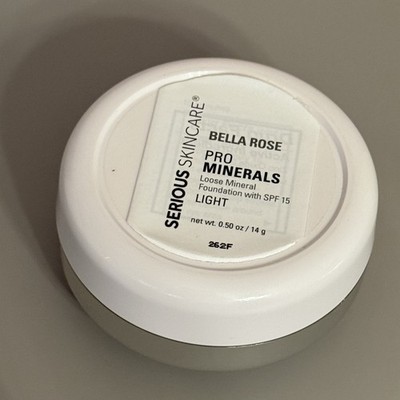 Serious Skincare ProMinerals Bella Rose LIGHT  Loose Mineral Foundation