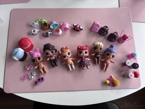 L. O. L Surprise Dolls and Accessories! 6 Dolls with Lots of Extras. See Photos