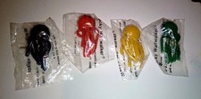 4 Vintage Original Sealed Wacky Wallwalker octopus 1980s Cerael Kellogg's Toys