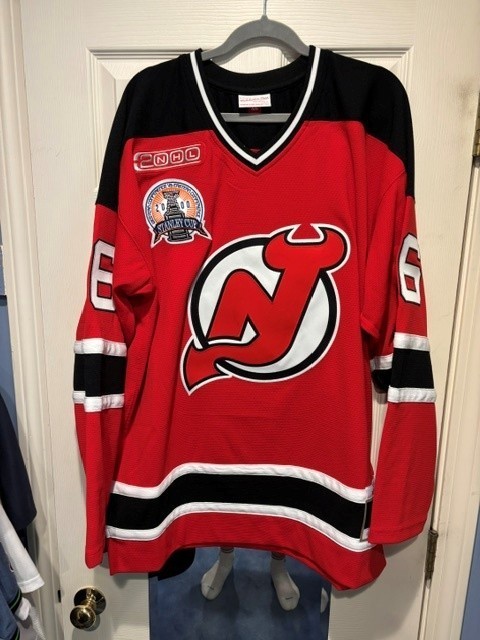 Authentic Mitchell and Ness Bobby Holik NJ Devils 2000 Stanley Cup Jersey - XL