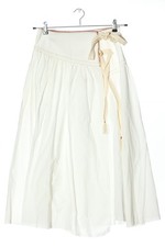 ZARA Gonna a campana Donna Gonna Taglia IT 42 bianco stile casual