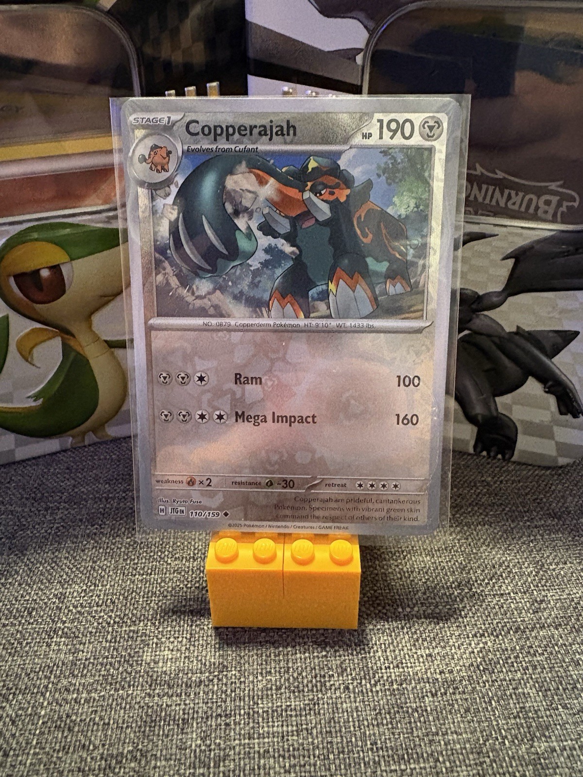 Copperajah 110/159 Reverse Holo Uncommon SV09: Journey Together NM