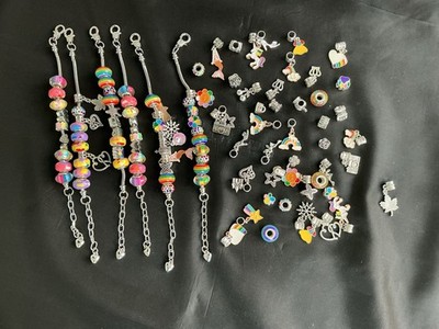 ALKA Charm Bracelets With 100 Plus Miscellenanous Charms
