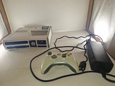 Microsoft Xbox 360 R2D2 Star Wars Limited Edition Console 320GB HD TESTED Works