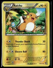 2014 Pokemon Raichu - 28/111 - XY - Furious Fists - NM