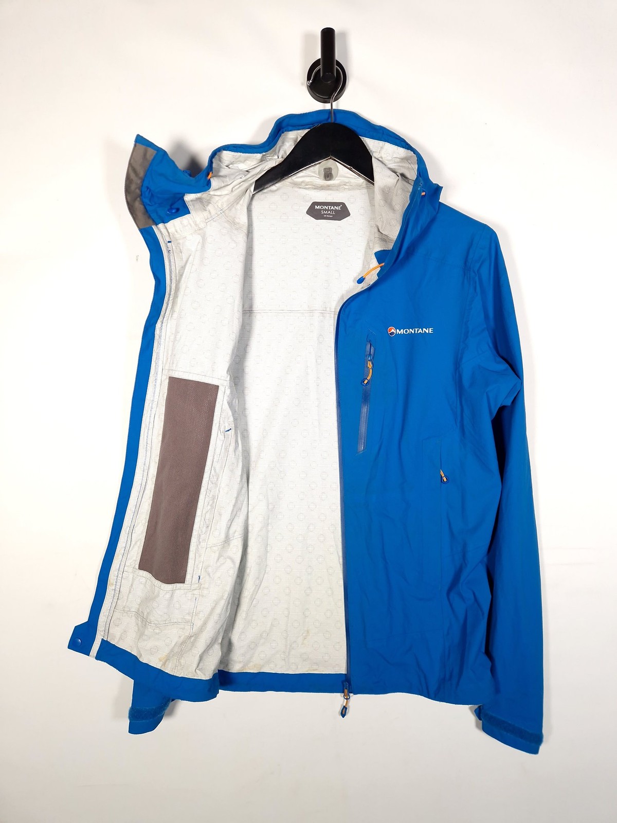 Montane Pertex Rain Jacket Size Small Men's Men's Lightweight Hooded Packable image 3