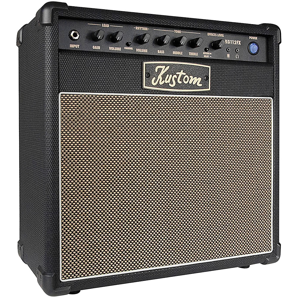Гитарный комбинированный усилитель Kustom KG112FX мощностью 20 Вт 1x12