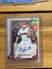 2025 Topps Chrome Update Series Nic Enright Refractor Auto /499! RC! #AC-NE 🔥