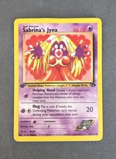 Pokemon TCG - Sabrina's Jynx 1st Edition 57/132 Gym Challenge - HP Wave