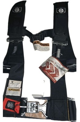 Pro Armor A114230 4Pt Harness Black New
