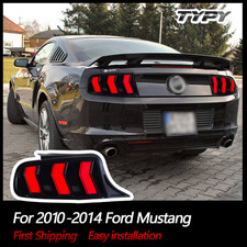 Sequential Led Tail Lights For 2010-2014 Ford Mustang Signal Smoke Lamps Lr Sequential Led Tail Lights For 2010-2014 Ford Mustang Signal Smoke Lamps Lr