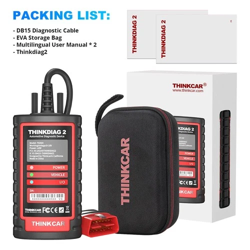 2026 THINKDIAG 2 Car OBD2 Scanner Bidirectional CANFD All System Diagnostic Tool