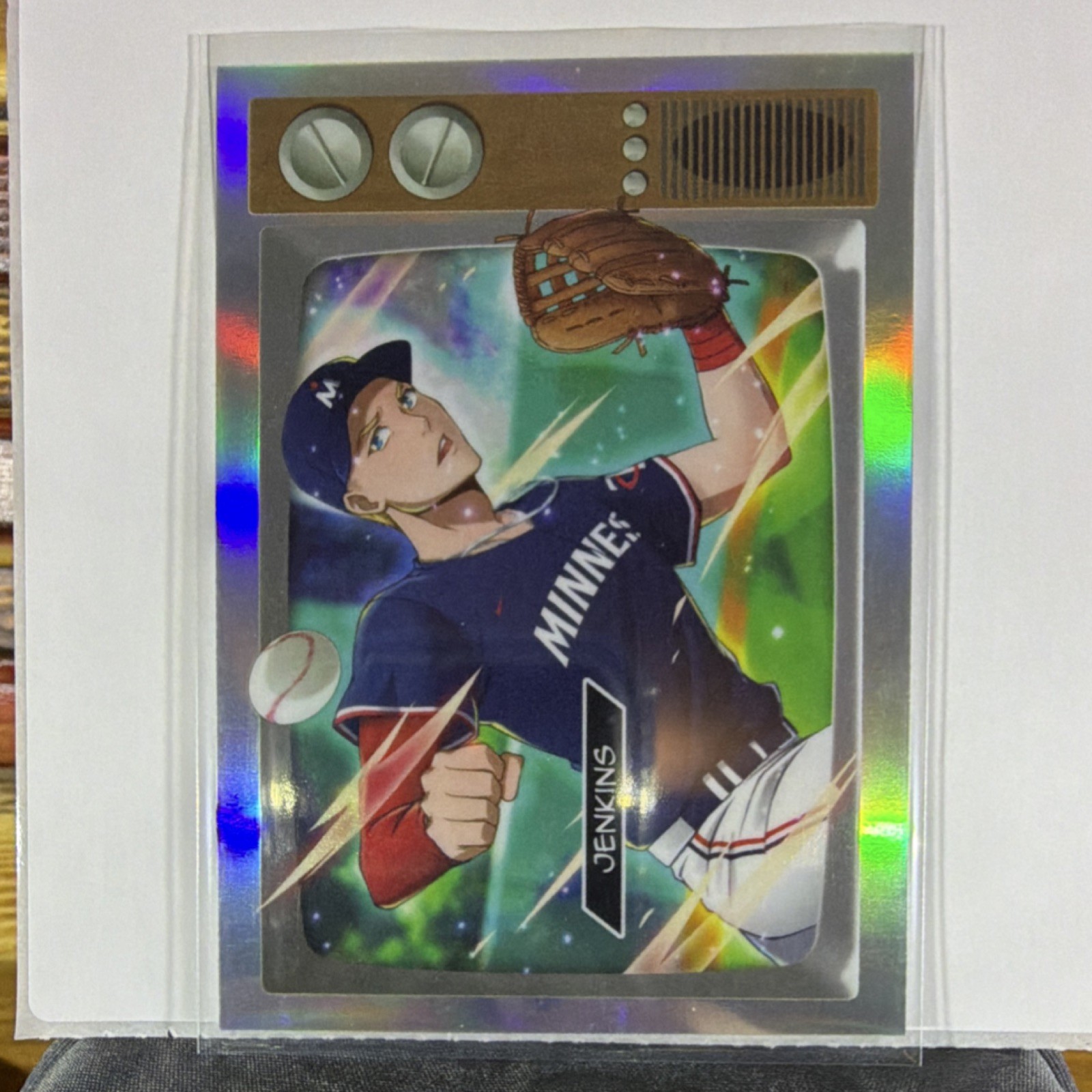 2025 Bowman Anime Insert Walker Jenkins #BA-11 Topps Minnesota Twins