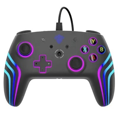 Wired Controller for PC, Xbox 360, Switch, Black