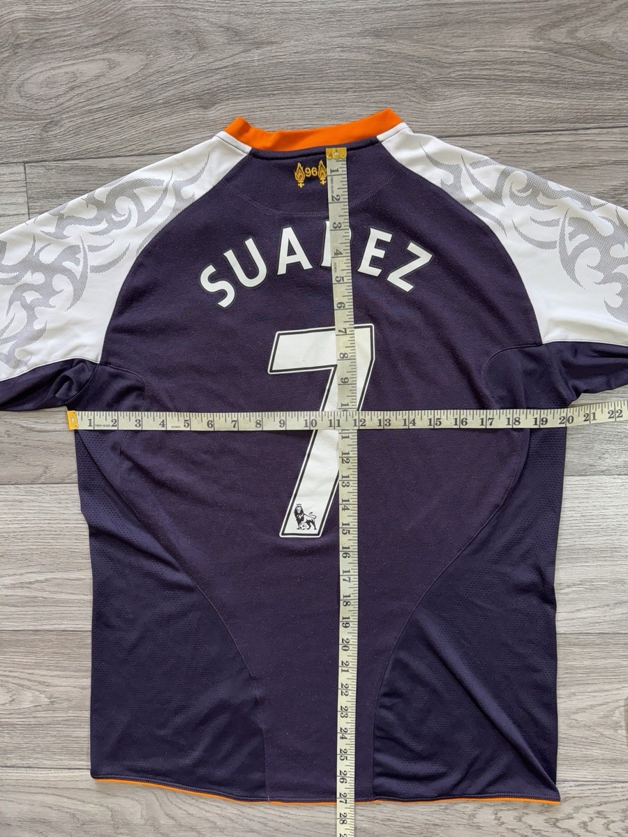 Liverpool 2012 2013 #7 SUAREZ Third Shirt Football Jersey Warrior