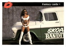 Calfun Fantazy Cards Sexy Swimsuit Girls #79 Renny - On The Road Again!
