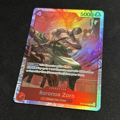Roronoa Zoro ST21-015 - One Piece TCG Starter Deck EX: Gear 5 SR