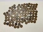1940's Lincoln Wheat Cents Pennies Lot Of 100 Copper Coins