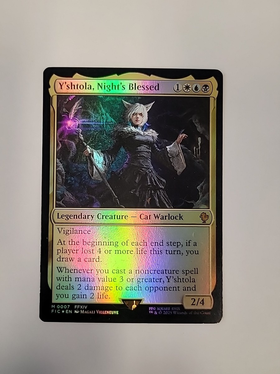 Y'shtola, Night's Blessed (Surge Foil) Commander: Final Fantasy