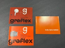 Graflex 120 Film Holder, Flash Instruction Guidebook s....Free Shipping