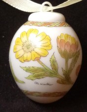 Hutschenreuther Porzellan Mini Ei Frühlingswiese * Adonis * Ole Winther OVP