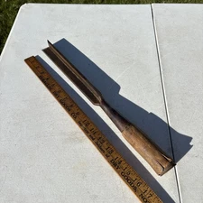 Vintage 1” Framing Chisel- Corner Socket Chisel-Signed Hart Mfg Co