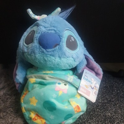 NEU Walt Disney World Parks Baby Stitch in Decke Beutel Plüsch Stofftier