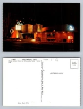 Hollywood, CA-California, Ciro’s Nightclub Sunset Strip Neon Vintage Postcard