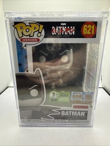 Funko Pop! Batman Black & White  ECCC 2026 Con  Exclusive LE 500  In Hand #621