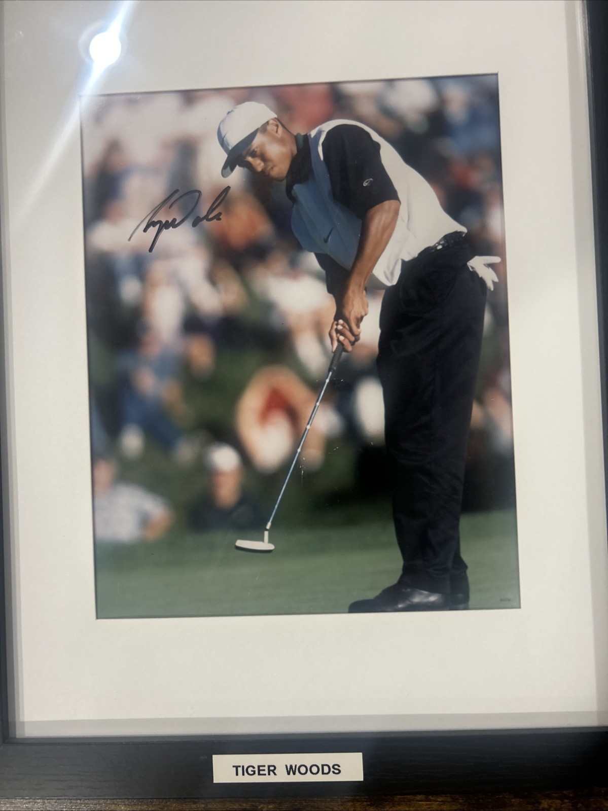 Tiger Woods Autographed Signed 