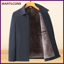 Thick Fleece Jacket Men Windproof Men's Winter Coat Blazer Autumn Winter Warm