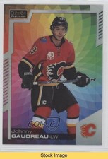 2020-21 O-Pee-Chee Platinum Rainbow Color Wheel Johnny Gaudreau #21 READ 8tn