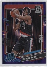 2023 Panini Donruss Optic Rated Rookie Purple Shock Prizm Rayan Rupert #248 3m8